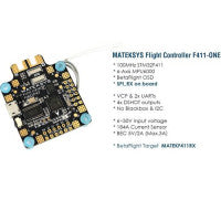 Matek System F411-One 30.5x30.5mm F4 Flight Controller With FrSky Rx