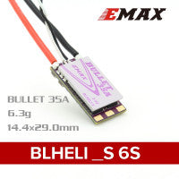 EMAX BLHELI_S Bullet Series 35A 3-6S ESC 6.3g Support Onshot42 Multishot