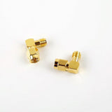SMA Male to SMA Female Adapter Right Angle RF Connector